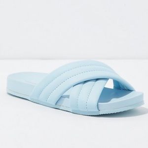 Blue Foam Slides